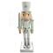 Wizardi 9.44" Wooden Christmas Festive Decoration The Swordsman Nutcracker Set